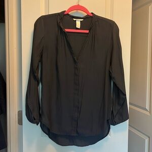 H&M Women’s Black Blouse US 4